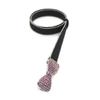 Rhinestones Belt Decorative Waist Belt Glitter Leathers Belts for Womens Jeans