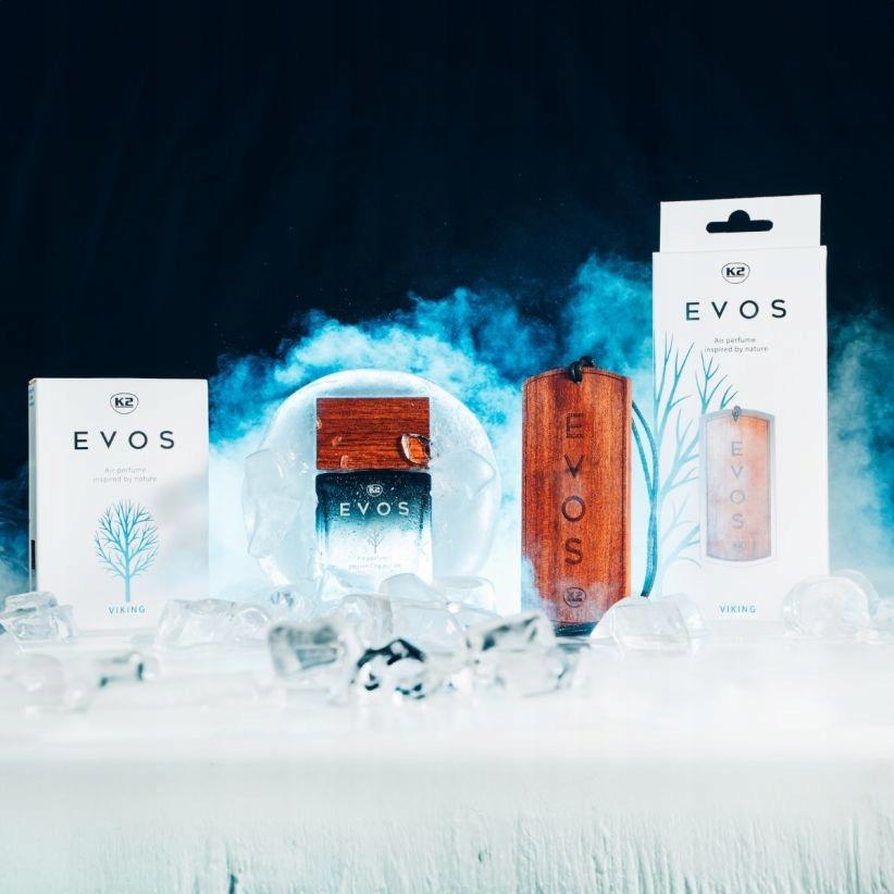 K2 Evos Viking Scented Hanger + Car Perfume