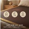 Natural Mosquito-Repellent Rattan Cooling Mat with Pillowcase Sets, Wormwood-Infused Summer Bedding for Bedroom