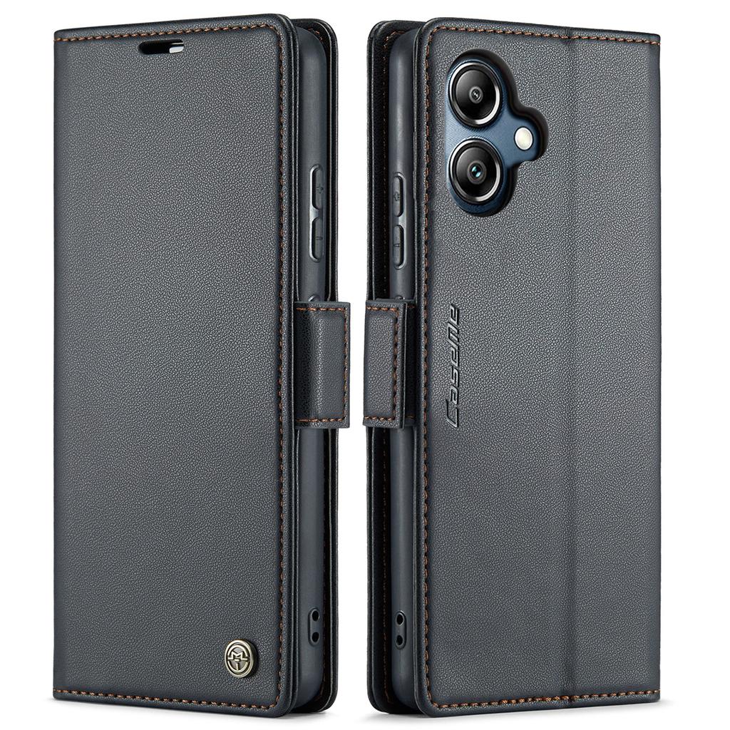 For Samsung Galaxy A07 4G/A06 4G/A06 5G Case CASEME 023 Series RFID Blocking Leather Wallet Stand Phone Cover