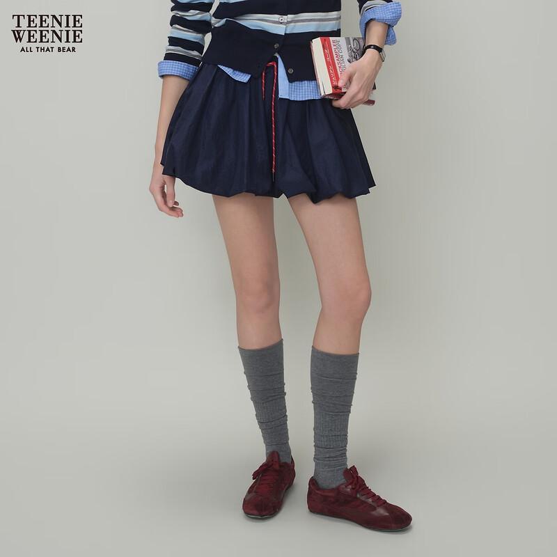 Teenie Weenie Women s Bear Letter A-Line Short Skirt L