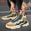 Men's Shoes Winter New High-top Platform Dad Shoes Men's Casual Sports Shoes Teenager Sports Shoes