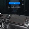 Car Interior Accessories Tools For Mazda 3 Axela 2014-2024 Dashboard Sunshade Mat Center Console Anti-Slip Light Shield Pad