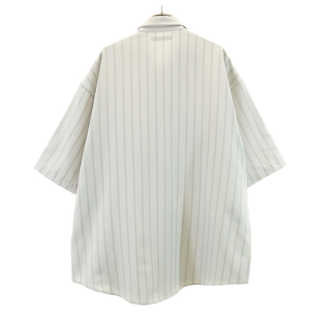 JOURNAL STANDARD Striped Pattern Short Sleeve Shirt L Special Wing Men's Used