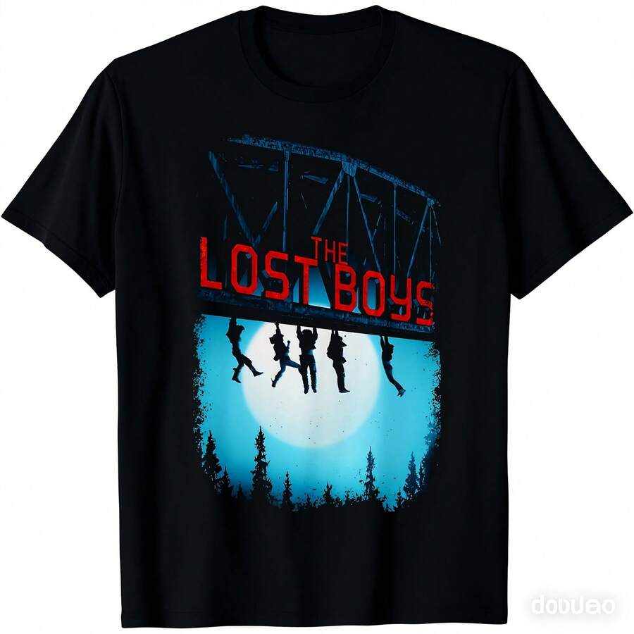 The Lost 1987 Movie Poster Vintage TShirt Official Inspired Graphic Tee With Iconic Lost Iconic S