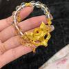 Exquisite Chinese Style Necklace Elegant Handmade Bead Bracelet Vixen Mask Bracelet  Girls