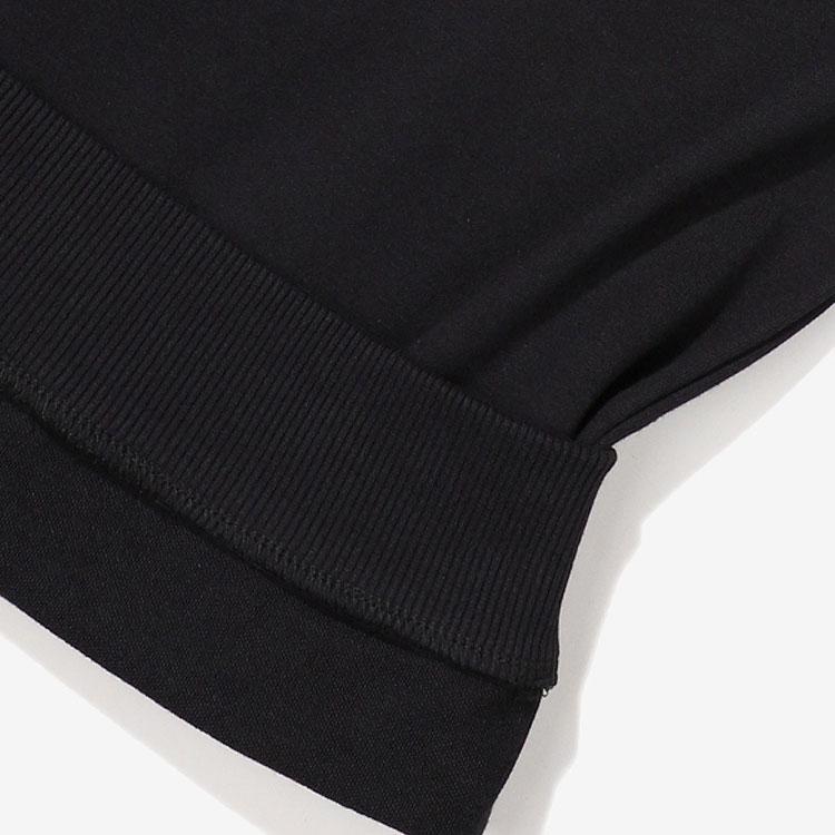 New FILA Sweatshirts Unisex Black FS2POF1101X-BLK