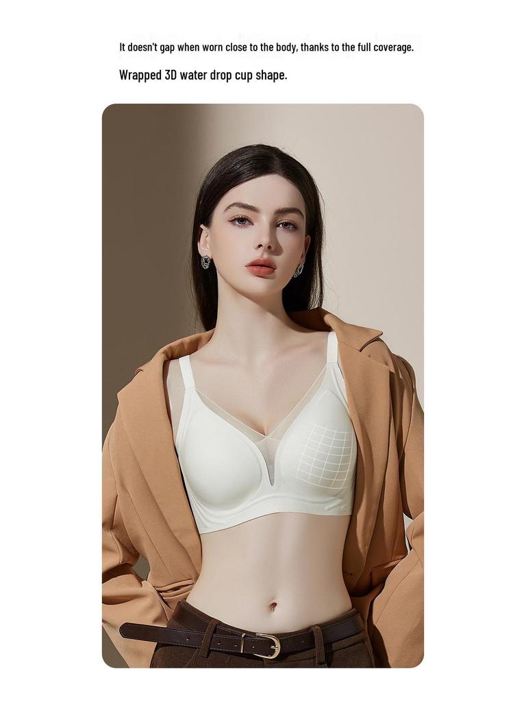 High-Quality Seamless Liquid Foundation Bra for Women's Bust Support
