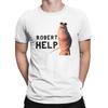 Fun Robert Help Marcus The Worm T-Shirt Men Crewneck Pure Cotton T Shirt  Short Sleeve Tee Shirt New Arrival Clothes