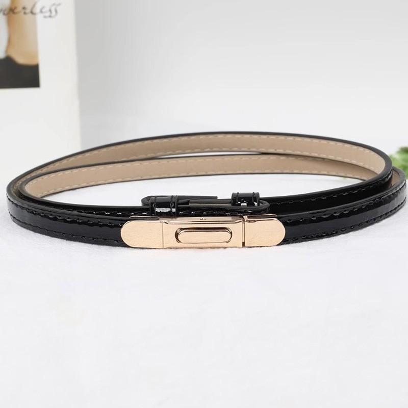 

Платье из лакированной кожи, Тонкий пояс, Женственный темперамент, Модная рубашка, Юбка, Декор, облегающий талию, Универсальные брюки, Регулируемый пояс 80-100cm