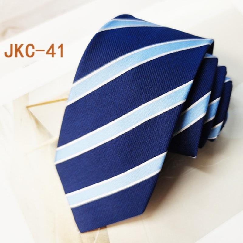 

Галстук для школьной формы JK для мужчин и женщин, 7 см, ручная работа, модный и повседневный жаккардовый полосатый, универсальный аксессуар.