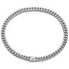 6-18mm Heavy Women Mens Miami Cuban Link Chain Silvery Stainless Steel Necklace