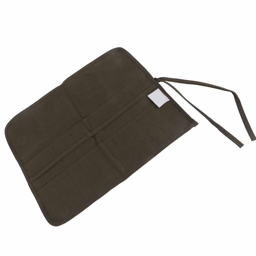 22 Slots Artist Paint Brush Roll Up Bag Holder Canvas Pouch For Draw Pen Watercolor Oil Brushes