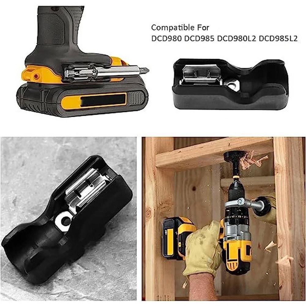 1Pcs with Screws Dual Drill Bit Holder for Makita/Dewalt/Milwauke Electric Screwdriver Bit Holder