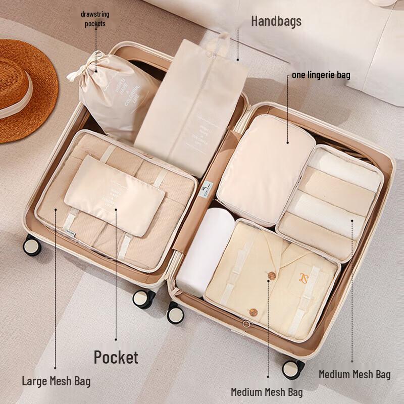 Travel Luggage Storage Bag Set