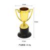 Small Size Mini Trophy Plastic Material Prize Cups Award Cup  Sporting Events