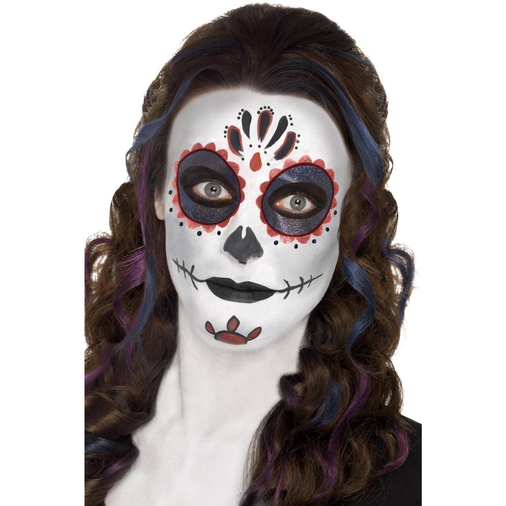 Smiffys Day Of The Dead Costume Make-Up Set