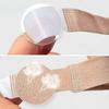 DYKOOK Broken Toe Wraps 8 Pcs/Pack M Size Fabric Toe Splint Toe Cushioned Bandages Finger Protectors Straightener Hammer Toe Separators
