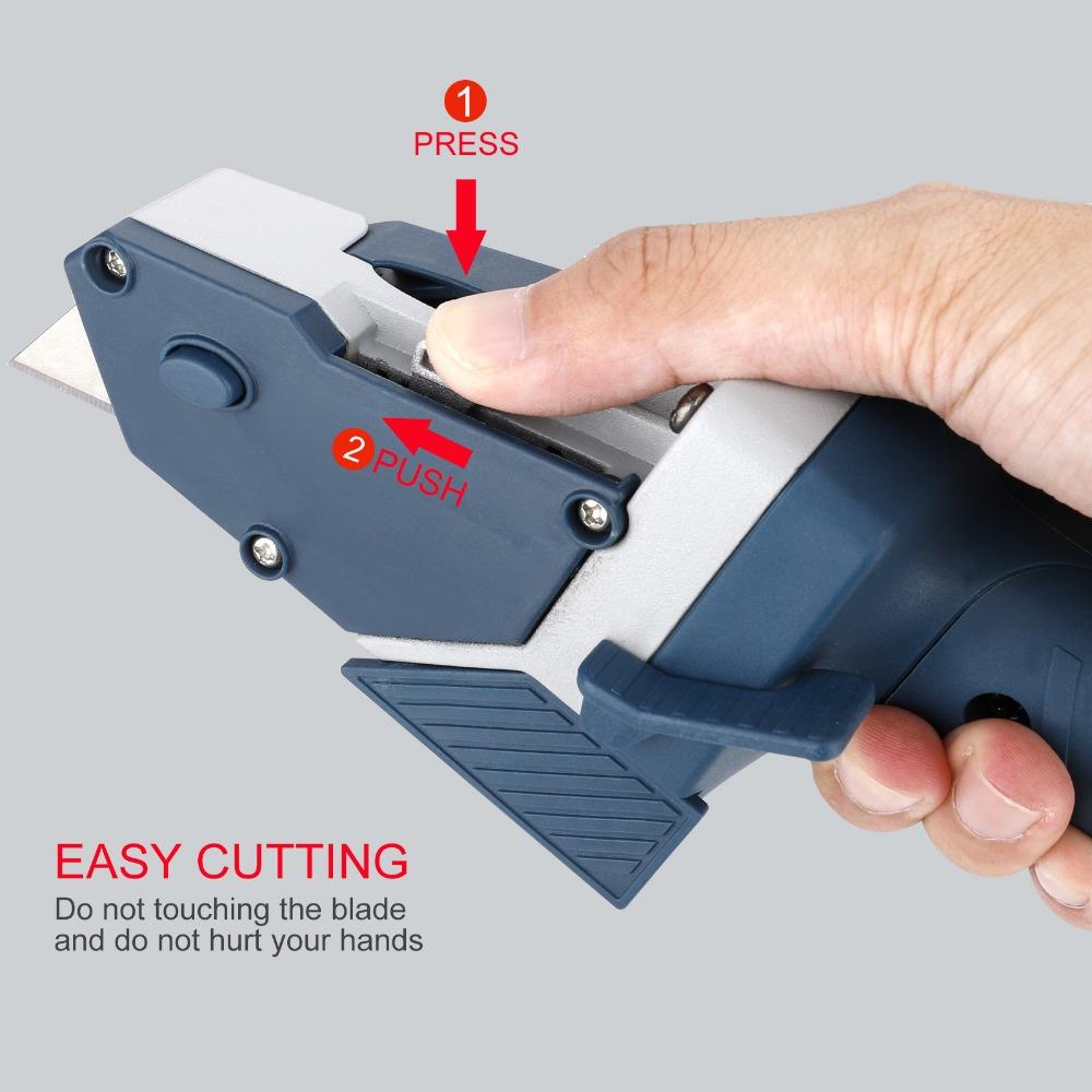 Alloy Material Gypsum Board Cutter All-in-one Hand Tool Cardboard, Hardie Board, and Ceiling Tiles