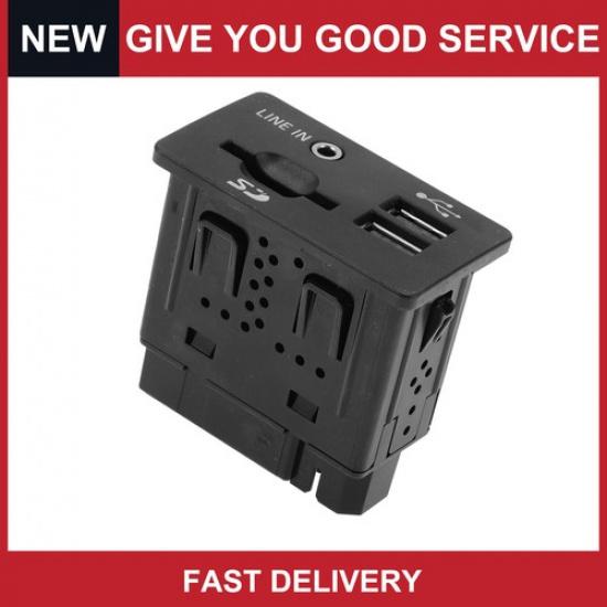 Pack of 1 for Lincoln MKX 11-19 for Ford F-150 13-19 Auxiliary AUX USB Jack Port