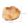 Root Carved Wood Fruit Plate Serving Wood Fruit Serving Tray Bowl for Coffee Wood Fruit Bowl Wood Fruit Plate Table Kitchen Bar