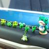 Internet Celebrity Frog Car Ornaments Auto Center Console Instrument Panel DIY Decorative Ornament Car Interior Accessories