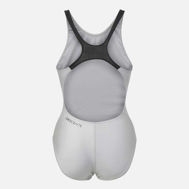 DESCENTE Women'S One-Piece Swimsuit Silver Sr222Eop51