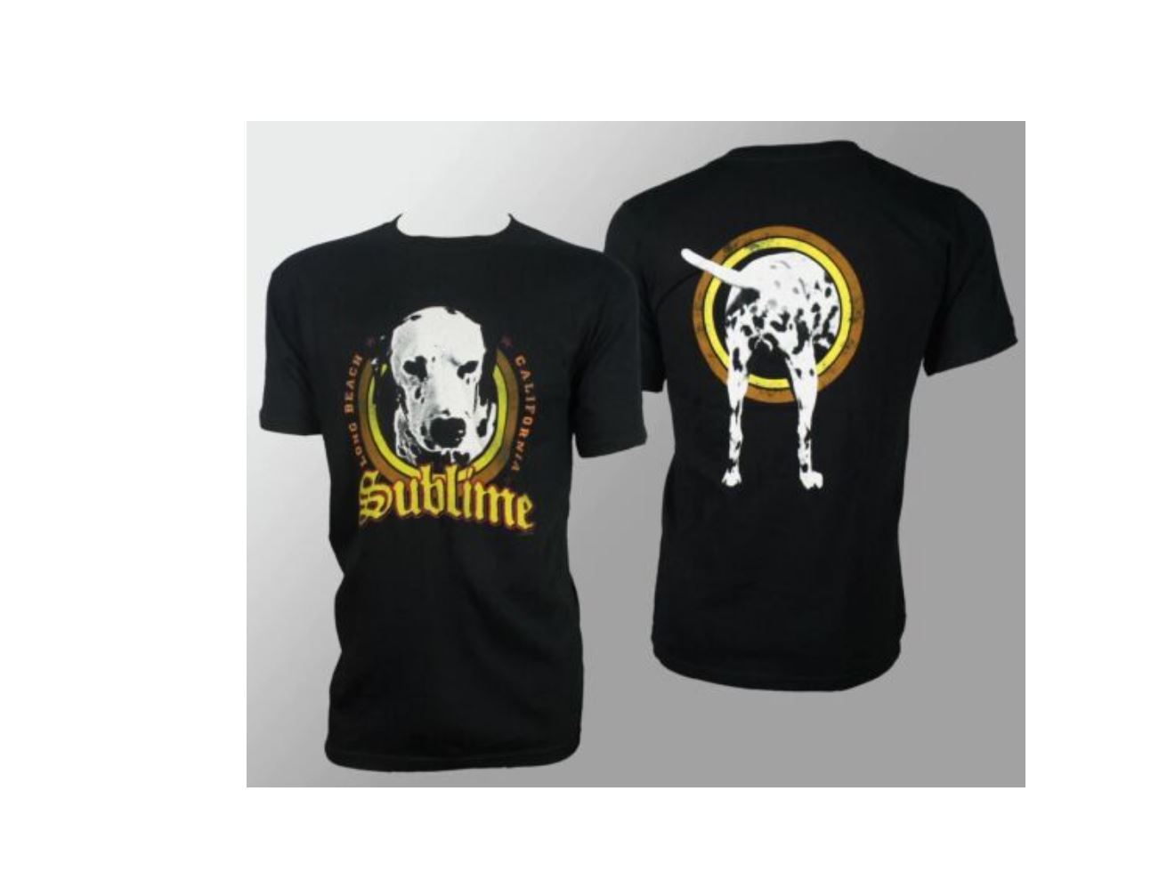 26 SUBLIME Lou Dog T Shirt Men Concert Tour Size S-4XL Tee Black 2 SIDE Unisex T-Shirt M
