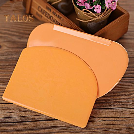 Butter Scrape Easily Cleaned Multifunctional Time-saving Useful Dessert Baking Spatula Dough Cutter for Bakery