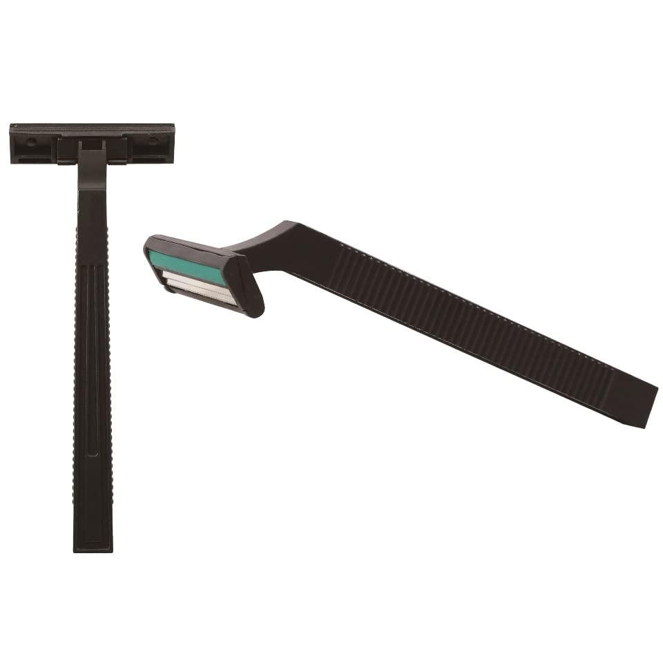 

Disposable Razors for Commercial Use Razor Shaving Hotel Black (100 pieces) Double-Blade T-Shaped Razor, T-Shaped Shaver, Razor, Two-Blade Razor,