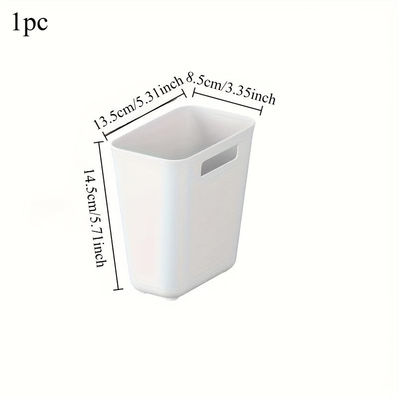 Wall-Mounted Storage Box Plastic Makeup Organizer Desktop Storage Organizing Box Kitchen Bathroom Home Organization and Storage