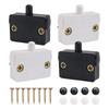 AEE4-4 Pcs Cabinet Door Switch Cabinet Lamp Switch Drawers Open On Close Door For 12V 24V 110V