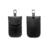 2025 New Carbon Fiber Anti-Magnetic Car Key Case RFID Anti-Theft Key Pouch Unisex Plain Color Key Holder from Mainland China