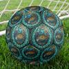 Underwater Harmony Mandala Round Football Size 5 Adult Ball Suitable for Training Matches and Outdoor Team.