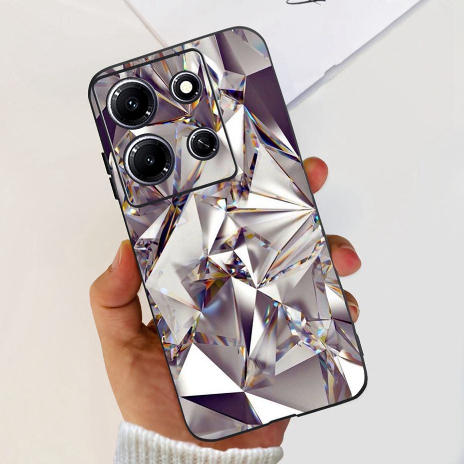 Fashion Butterfly Phone Case For Infinix Note 30i Note30 Pro 2023 Soft Silicone TPU Back Cover For Infinix Note 30 Pro Note30i