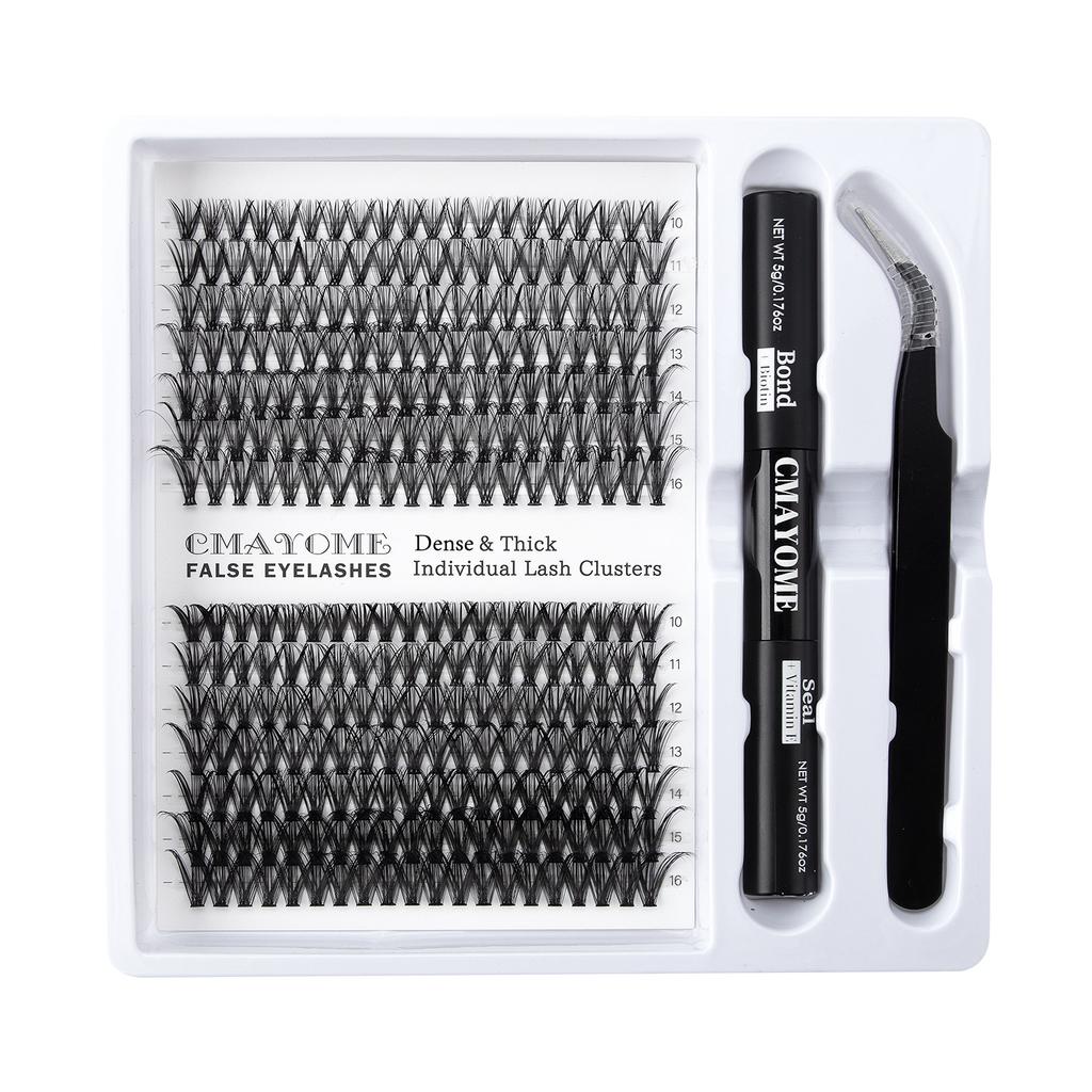 280 Tufts Of D-Song Single Tufts Of False Eyelashes 10-16Mmdiy Segmented Grafting To Extend Natural Dense Hair