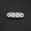 2Pcs Boat Stainless Steel Hinges Stamping Cabinet for Marine Cabin Door 66 * 30mm
