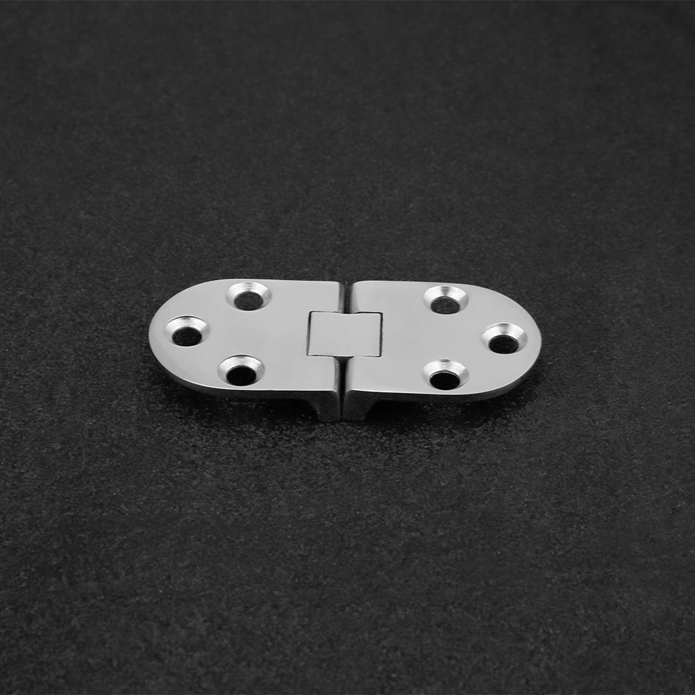 2Pcs Boat Stainless Steel Hinges Stamping Cabinet for Marine Cabin Door 66 * 30mm