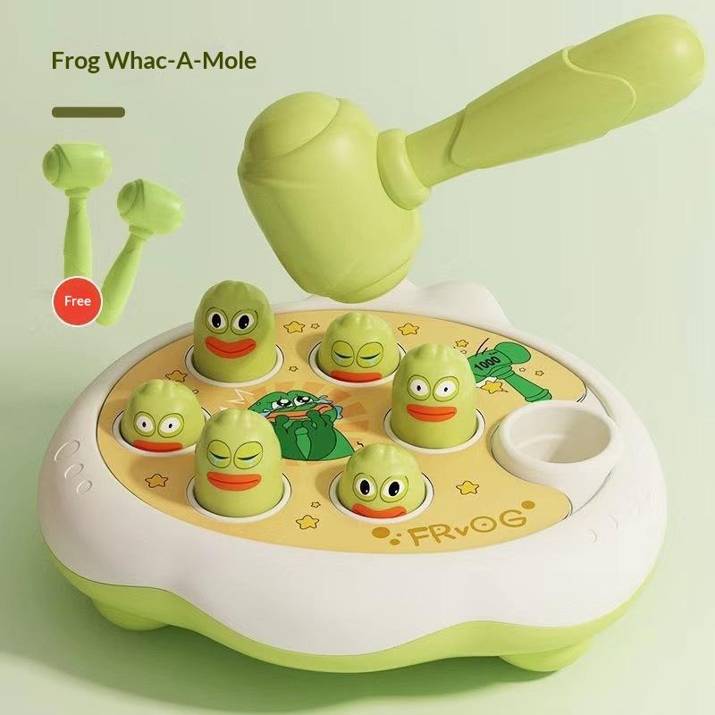 

Whack-A-Mole Toy Baby Playing Hamster Child Early Educational Toy Pounding Knocking Toys For Kids Frog