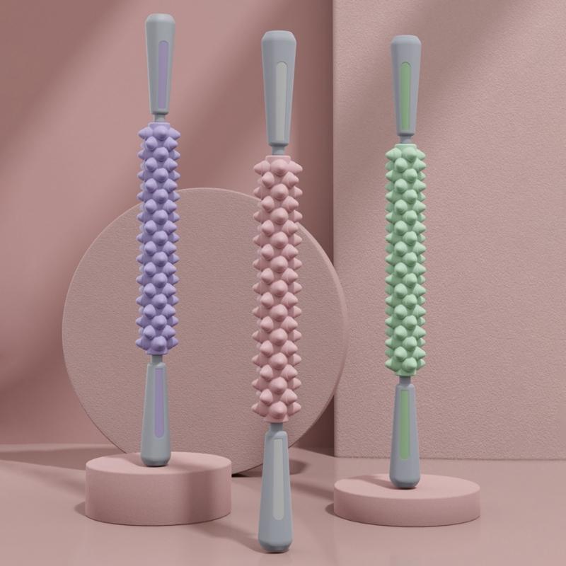 Multifunctional Massage Stick Relaxation Muscles Yoga Massage Stick Yoga Fitness Massage Roller Stick for Legs Back
