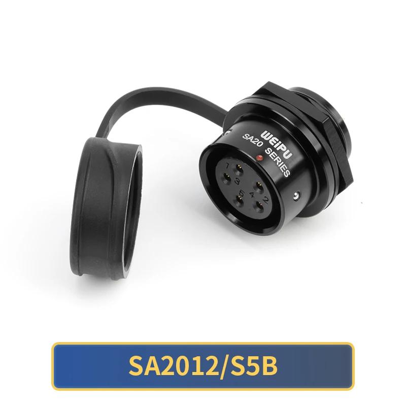 

WEIPU Waterproof Power Connector SA20 Series 2-15 Pin Male Plug Female Socket Panel Mount Aviation Connector Electrical Systems