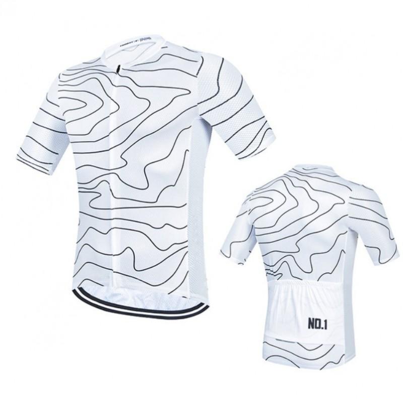 Men Women Cycling Jersey Short Sleeve Bike Shirt Breathable Quick Dry Road Mountain Riding