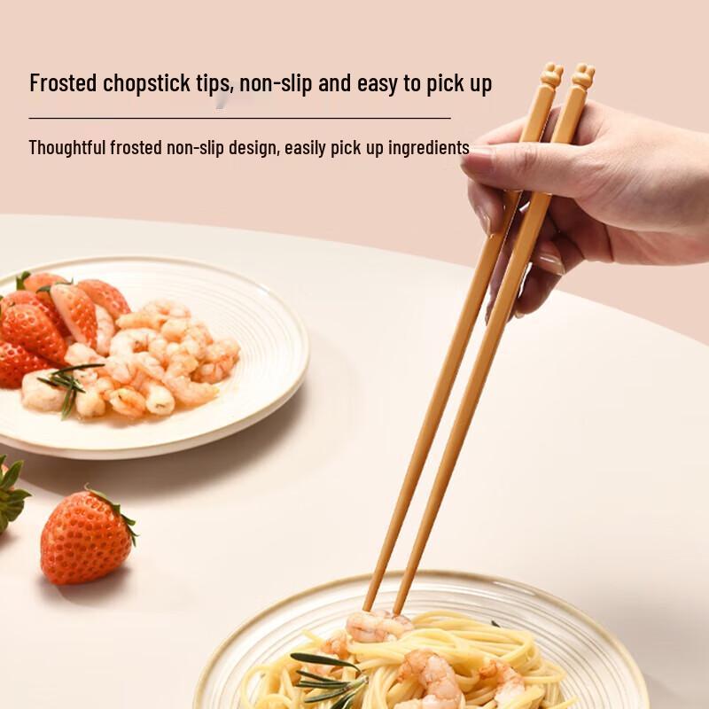 KÖBACH Lucky Rabbit Alloy Chopsticks (5 Pairs)