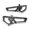 Empire Knight Rear Passenger Footpegs: Motorcycle Accessories for Universal Harley Models