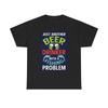 Men's and Women's T-shirts Drinking Beer And Fishing