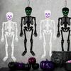 Halloween party decoration items - Glowing Skull Halloween Decorative Hanging Items, Halloween House Decoration Setup for Halloween Ghost Festival+