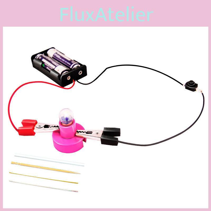 Simulated Light Bulb Circuit Experimental Material Set Children Puzzle Toys For Kids Science Education And Creativity