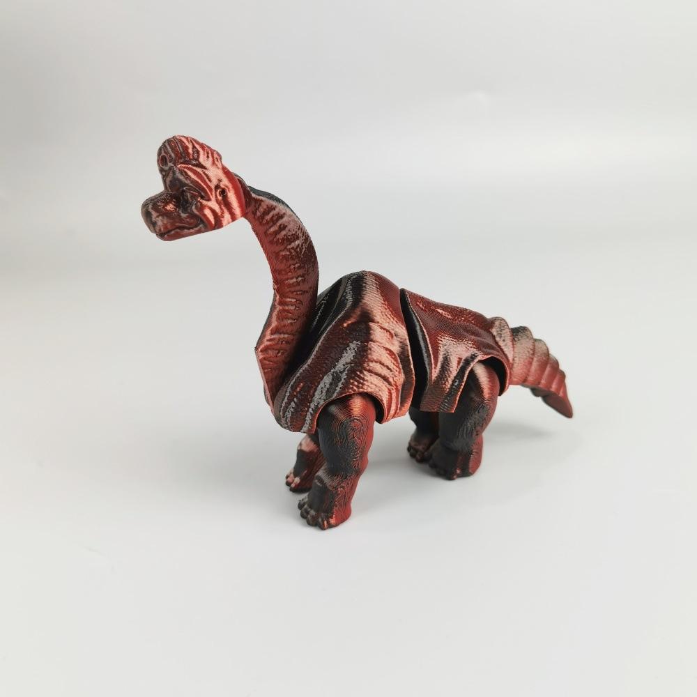 3D Printing Jurassic Tyrannosaurus Rex Triceratops Velociraptor Toy Simulation Dinosaur Animal Figure Joint Movable Boy Gift