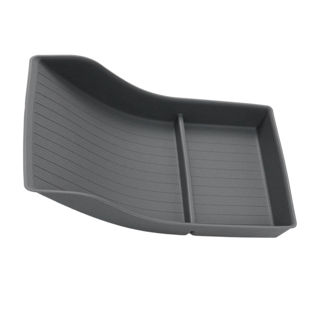 Center Armrest Storage Box Fit for Tesla Model 3 - Central Armrest Organizer Central Control Rear Storage Box