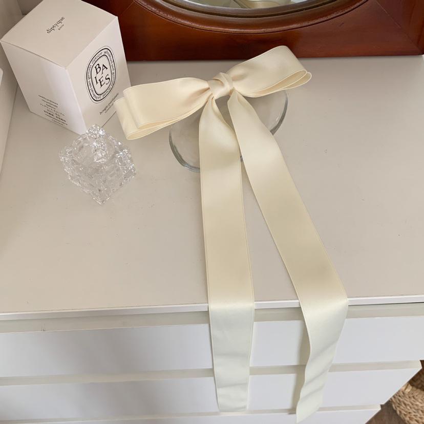 

Очень длинная заколка для волос с лентой в стиле Дженни – Аксессуар французской девушки для выхода в свет